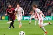 欧冠小组赛：阿贾克斯客场2-1击败国际米兰
